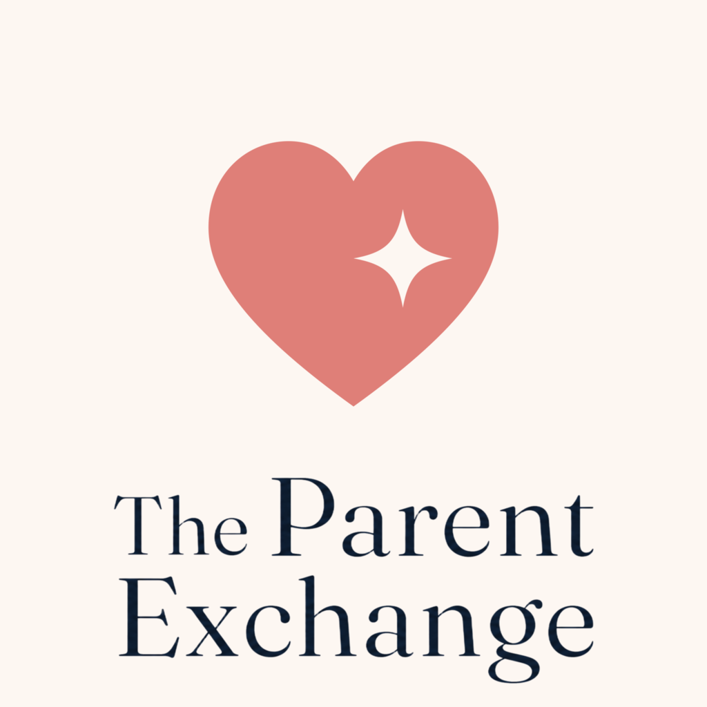 Square lockup — The Parent Exchange brand asset